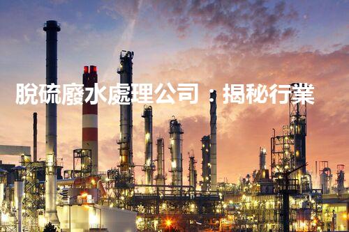 脫硫廢水處理公司：揭秘行業(yè)內(nèi)幕與以后趨勢？